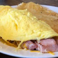 Meat Omelette · Ham, sausage, bacon or salami.