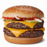 Double Quarter Pounder With Cheese · 
