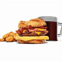 Fully Loaded Croissan'Wich Meal · 