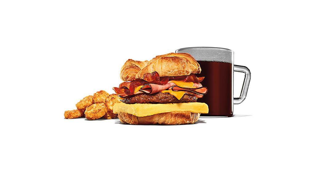 Fully Loaded Croissan'Wich Meal · 