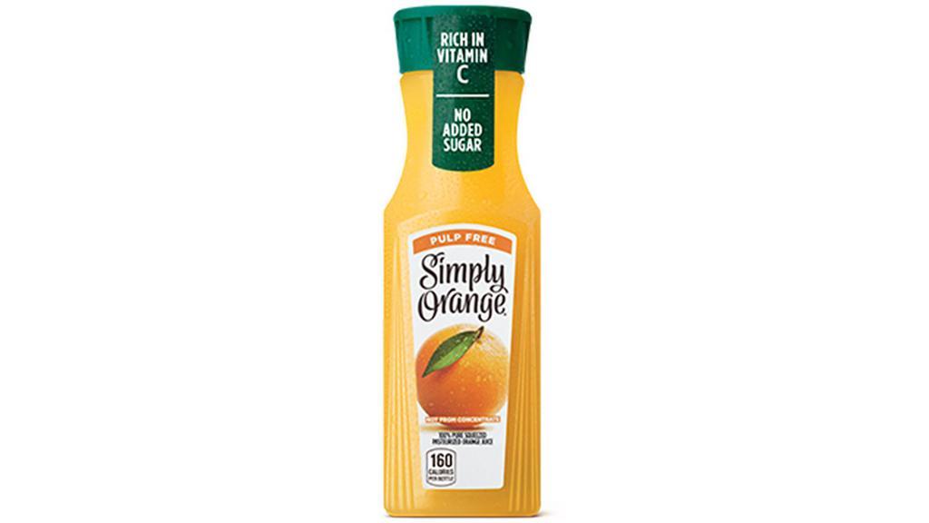 Simply® Orange Juice · A delicious orange juice with a taste that's the next best thing to fresh-squeezed. Try our premium, not-from-concentrate orange juice.