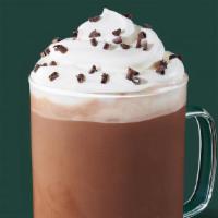 Peppermint Mocha · Our signature Espresso Roast, milk, mocha-flavored sauce and peppermint-flavored syrup over ...