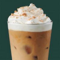 Iced Chestnut Praline Latte · Our signature espresso, steamed milk and flavors of caramelized chestnuts and spices. Topped...