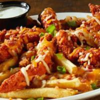 Zingers Mountain Melt® · Zingers®, Monterey Jack and cheddar cheeses, applewood-smoked bacon and scallions on a  moun...