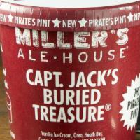 Capt. Jack’S Buried Treasure® In A Pint · An Ice Cream pint of our Triple layered vanilla ice cream, Oreo® cookie crust, Heath Bar® cr...