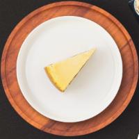 Ny Cheesecake · Original New York cheesecake is decadently rich in taste, but fluffy in texture. It is also ...