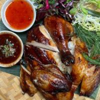Gai Yang - Grilled Chicken · esan style grilled amish chicken, sweet chili and jeaw sauce