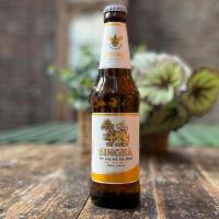 Singha Lager · Boon Rawrd Brewery Co. |  Bangkok, Thailand  |  5%ABV.