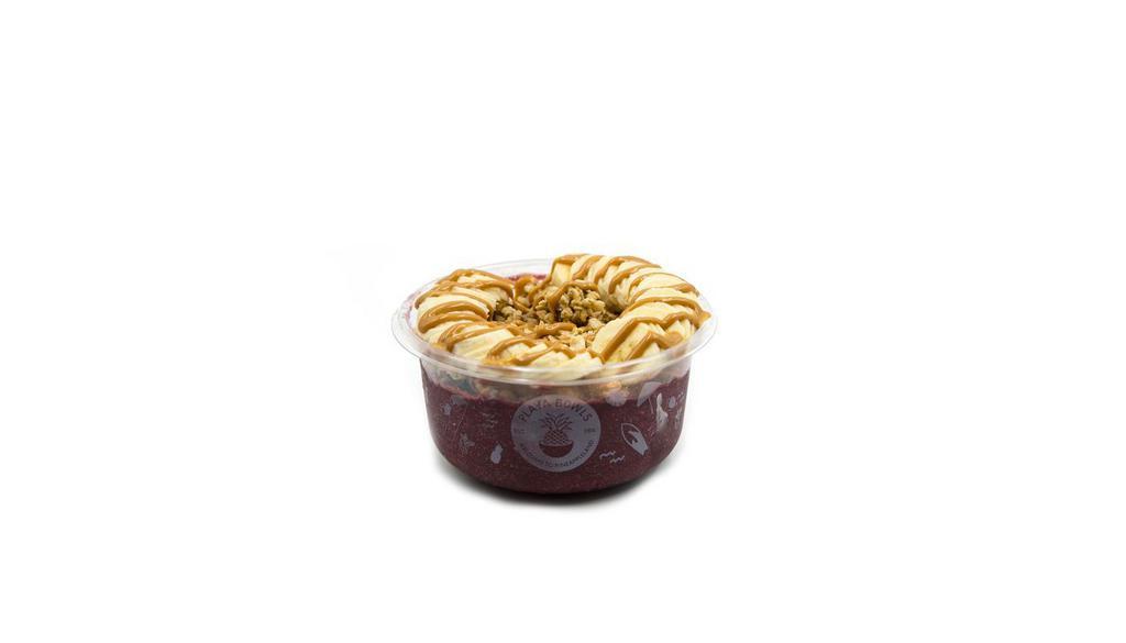 Power- Acai Bowl · Pure acai with chocolate protein. Topped with granola, banana, and peanut butter. Acai bowl blended with pure acai.