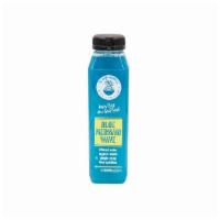 Blue Mermaid Wave · Filtered Water, Organic Lemon, Simple Syrup, Blue Spirulina
