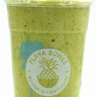 Green Smoothie 16Oz · Kale, pineapple, banana, and coconut milk.