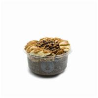 Trailblazer Bowl · Chia Pudding (chia seeds, coconut milk, agave, honey) topped with blueberry flax granola, ch...