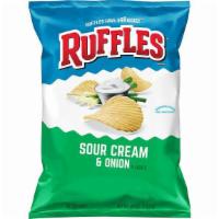 Ruffles Sour Cream/Onion 8.5Oz · 