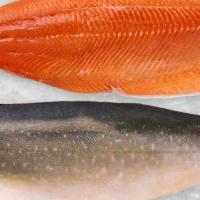 Arctic Char Fillet - 1.3 Lbs Avg · Arctic Char, also called Alpine Trout or Sea Trout, is a member of the Salmonidae family. If...