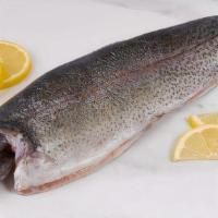 Rainbow Trout · Rainbow Trout are a soft flaky fish with a delicate almost nutty not overly “fishy” flavor. ...