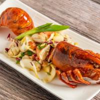 Lobster Salad · Endive Scallions' Lemon Juice Olive Oil Dressing.