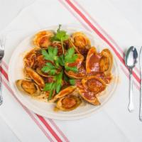 Linguine With Clam Sauce · Red or white sauce.