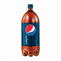 Sodas (2L) · Two liters: Pepsi, Diet Pepsi, Orange, Ginger Ale, Sierra Mist.