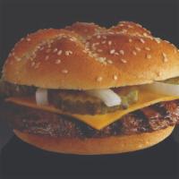 1/3 Lb. Sirloin Cheeseburger · Cal 680.