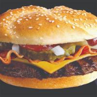 Sirloin Bacon Cheeseburger   ( 1/3 Lb.) · 