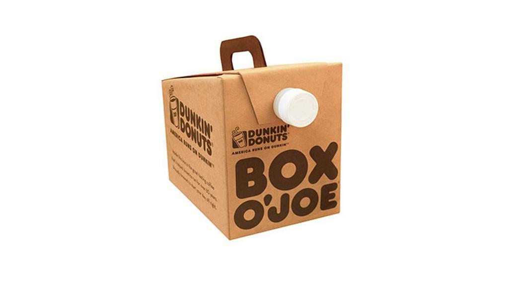 Box O’ Joe® Coffee · A great addition to any gathering. Serves 10. Max 4 per order.