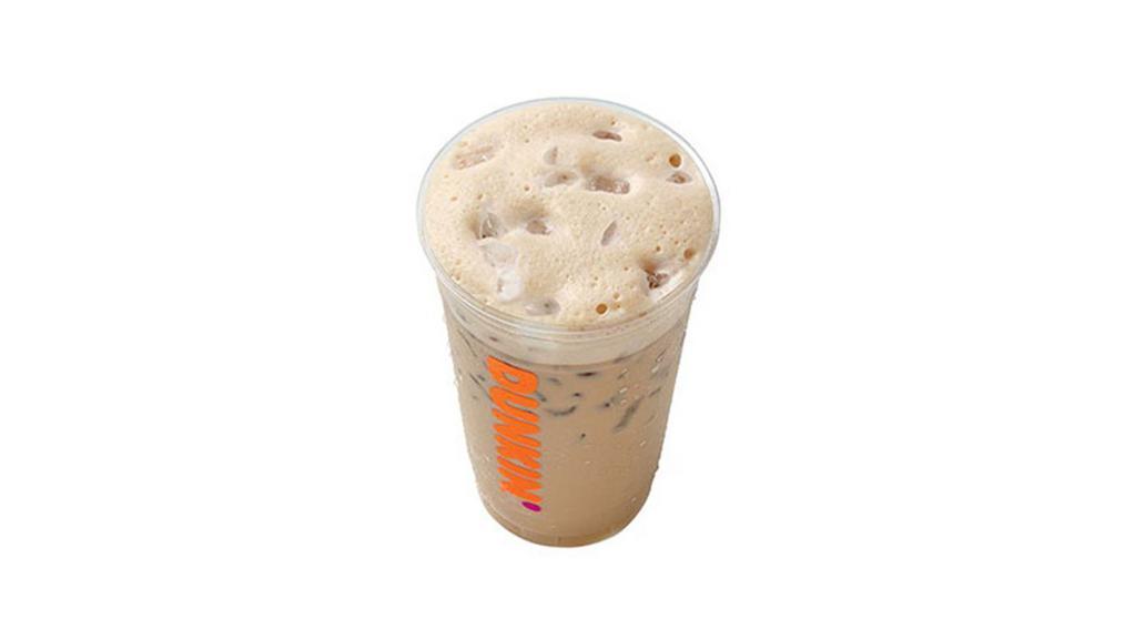 Iced Cappuccino · Our Iced Cappuccino is brewed with freshly ground espresso beans and then blended with milk served over ice for a refreshing cup of frothy and bold deliciousness.