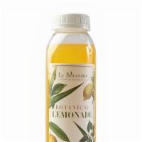 Botanical Lemonade · Turmeric, agave. Gluten free. Organic.