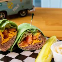 Eatontown Wrap · Roast beef with cheddar cheese, lettuce, tomatoes & horseradish dressing