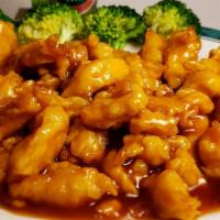 Sweet & Sour Chicken · Cooked with or incorporating both sugar and a sour substance. poultry.