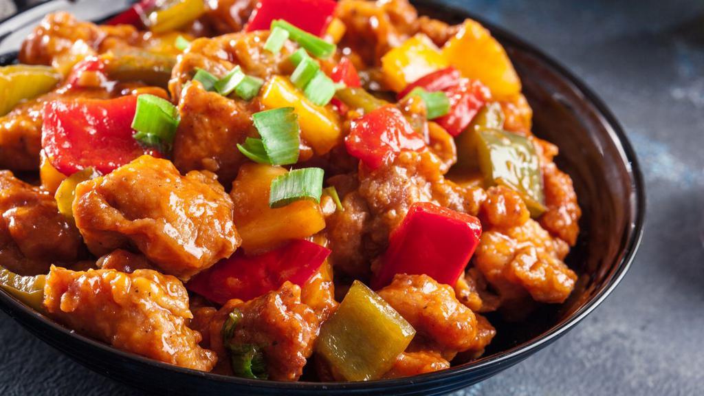 Sweet & Sour Chicken A La Carte · Hearty chicken tossed in a savory tangy sauce.