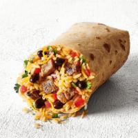 Burrito Junior · A burrito made by you for you. Fill it with ALL your favs, then add more...because you can.