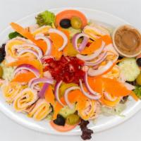Chef Salad · Ham, swiss & turkey.