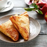 Apple Turnover · A delicious fresh baked apple pastry.