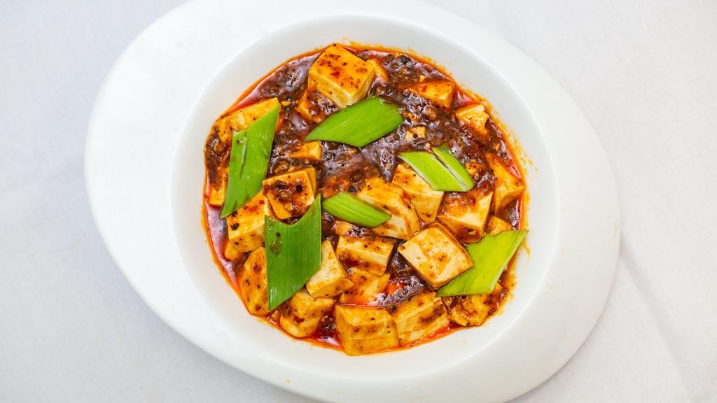 Chef'S Ma Paul Tofu With Minced Pork · Hot and spicy.