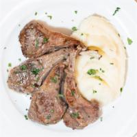 Lamb Chops · Sautéed in herbs and butter.