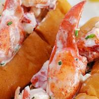 Bk Lobster Roll · Fresh lobster meat filled inside baked butter roll