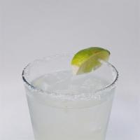 Margarita 16 Oz · Tequila, tripple sec, fresh lime juice. Must be 21 to purchase.