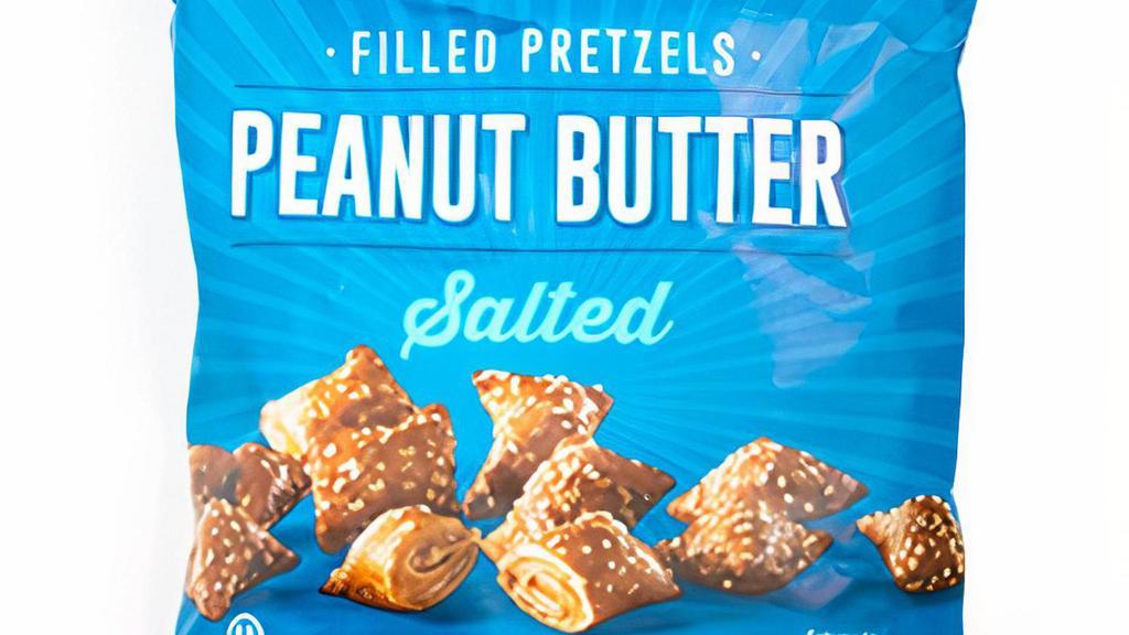 Good Health Peanut Butter Pretzels · Baked pretzel bites filled with creamy peanut butter