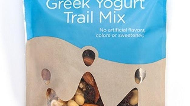 Greek Yogurt Trail Mix · A blend of yogurt covered nuts and dried fruits