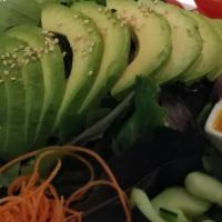 Midori Salad · Avocado & Mixed Green Salad.