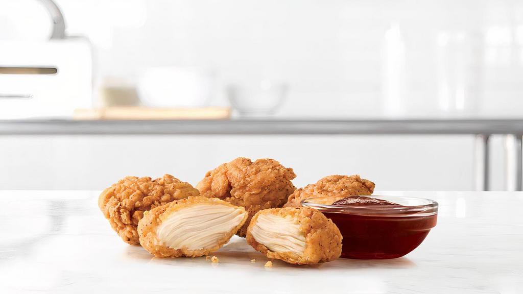 Premium Nuggets (4 Ea.) · 100% white meat chicken in a crispy seasoned breading
