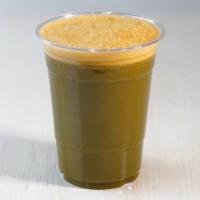 Cholesterol Buster · Ginger, garlic, spinach, and carrot.