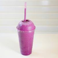 Super Protein Wake Up · Rainforest acai, banana. Strawberries, your choice of protein powder and soy milk.