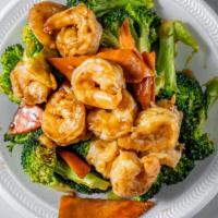  Shrimp With Broccoli · 
