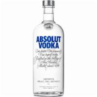 Absolut (1 L) · Enjoy your favorite vodka drinks with Absolut vodka. This all-natural spirit has no added su...