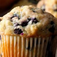Blueberry Crumb Muffin · 