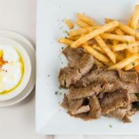 Beef & Lamb Gyro · shaved lamb & beef slices of meat