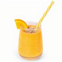 Peach Smoothie · Fresh peaches blended in whole milk.
