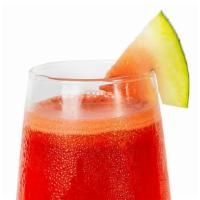 Watermelon Juice · Freshly pressed watermelon that's incredibly sweet and fruity.