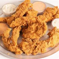 20 Tenders · 20 hand-breaded crispy chicken tenders. Choose Regular, Nashville Hot AF or Saucy Buffalo wi...